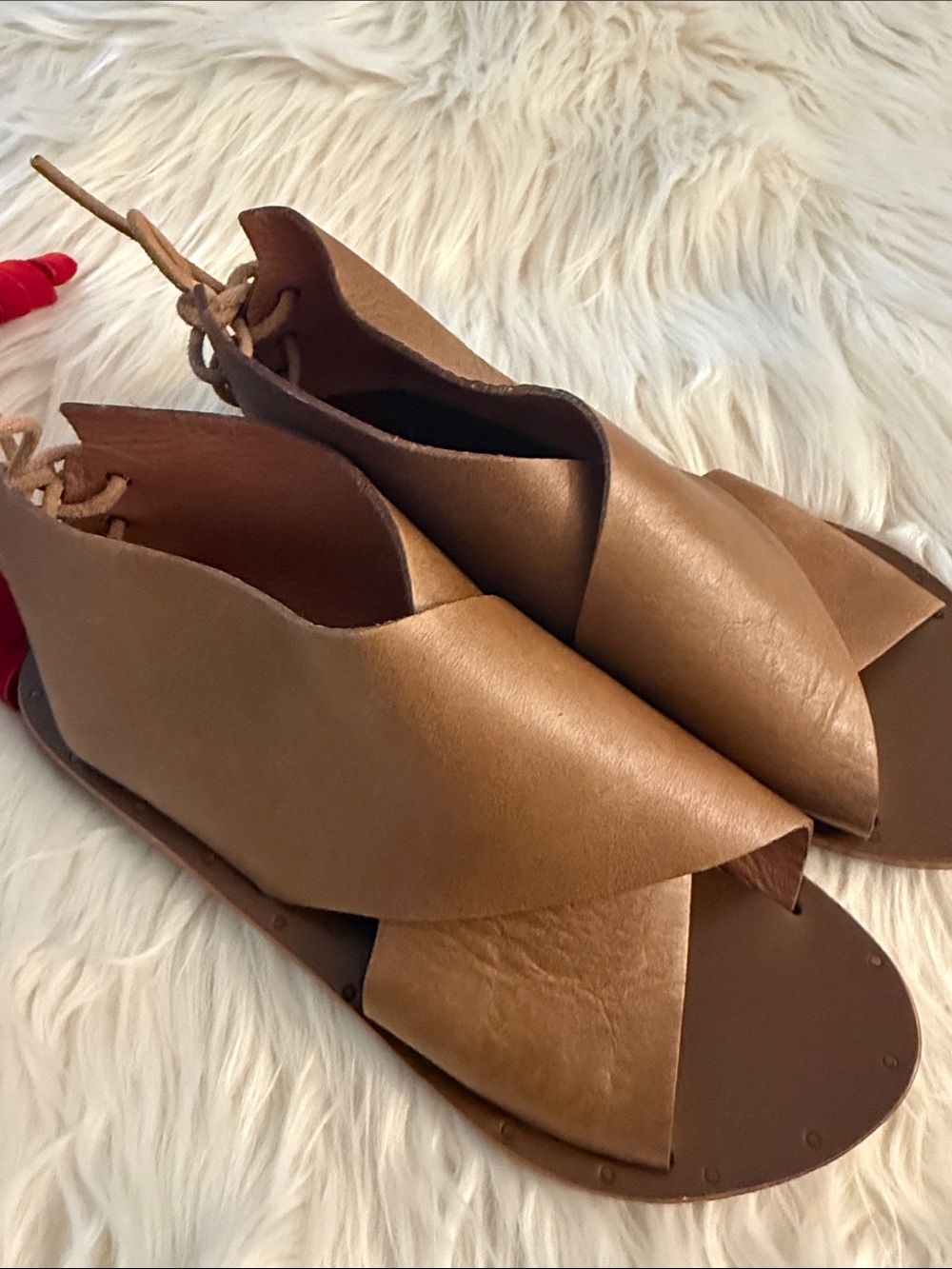 Handmade Beek Loon Genuine Leather Sandals🔥 - Picture 7 of 9